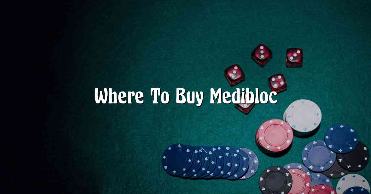 Where To Buy Medibloc